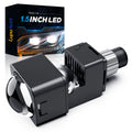 12V Motorcycle 1.5 Inch mini Bi Led Projector Lens Headlight