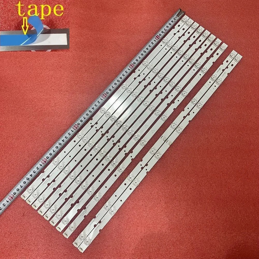 LED Backlight Strip for 10pcs/set LED Strip 8LED For TCL 65P8S 65D8-3030-8X8EA-A 65S525 65S4 65S525LABA