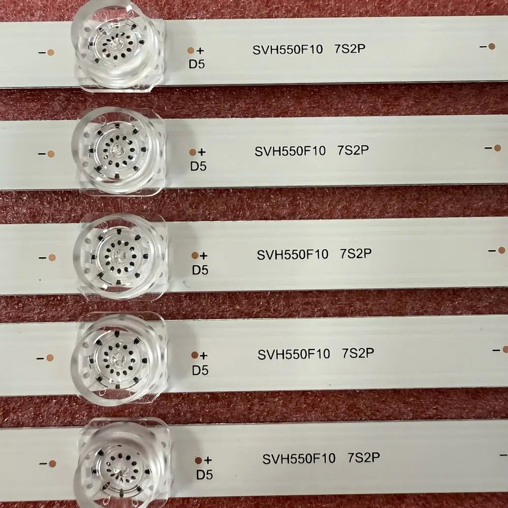 LED Backlight Strip for Full Set LED Strip For Hisense 55" TV 55R6 55E76GQT 55E76GQTUK SVH550F10