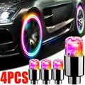 Car Hub Ambient Light Bicycle LED Tire Lights Universal Car 