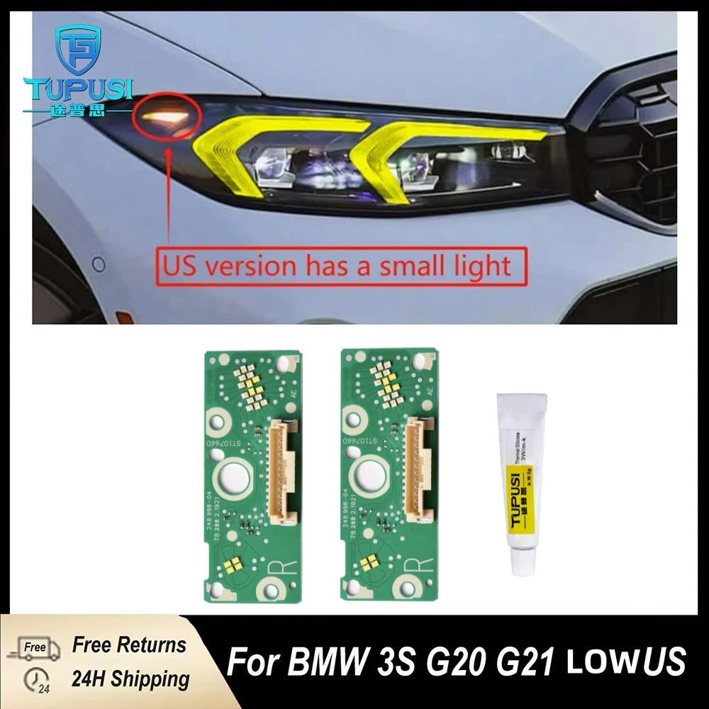DRL Chip for BMW 3 Series G20 G21 G28 2023 and Up Low High Spec LED Headlight Daytime Running Light Retrofit