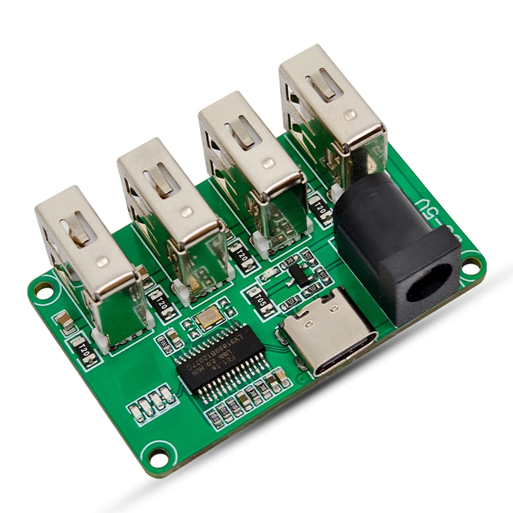 DC 5V 1 to 4 port PH2.0 Interface One To Four USB 2.0 Hub Mo