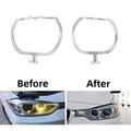 DRL Daytime Running Light Guide Strips For BMW 3 Series F30 F35 2013 2014 2015 Headlight Circle Ring Guide