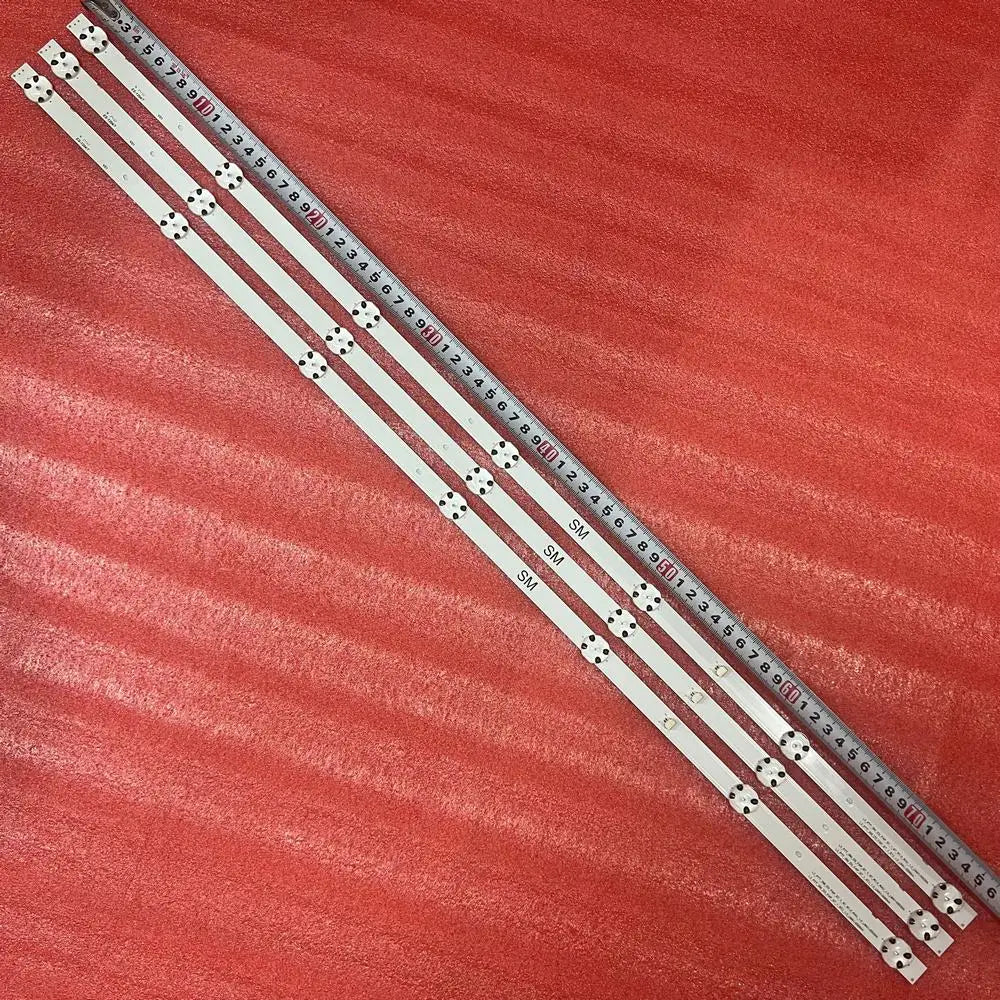 LED Strip 7LED For Panasonic TX-P42X60B Sony KDL-43WG663 KDL-43WF663 KD-43WG663 NSBF430CNO03 NSBS430CNO01