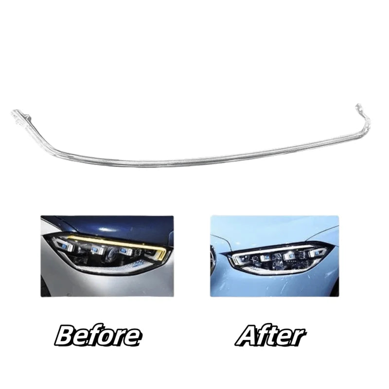 Headlight DRL Tube For Mercedes Benz S CLASS W223 2022 2023 2024 Light Guide Strip Light DRL Strips for
