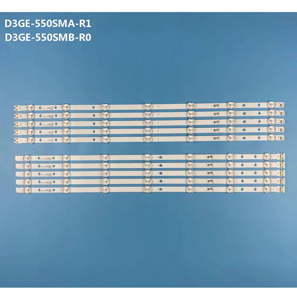 LED Backlight Strip for(10) for Samsung LH55EDDPLGC UN55J620DAF UA55H6203 UN55H6103AG CY-DF550CSLV1H