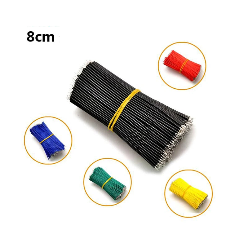 120PCS/set 24AWG Tin-Plated Breadboard PCB Solder Cable 24AW