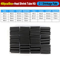 2 1/ 3 1/4 1 Heat Shrink Tube Set 73 900pcs Shrinkage Tubing Kit Cable Repair Protecter Wire Insulation Thermoresistant Sleeving