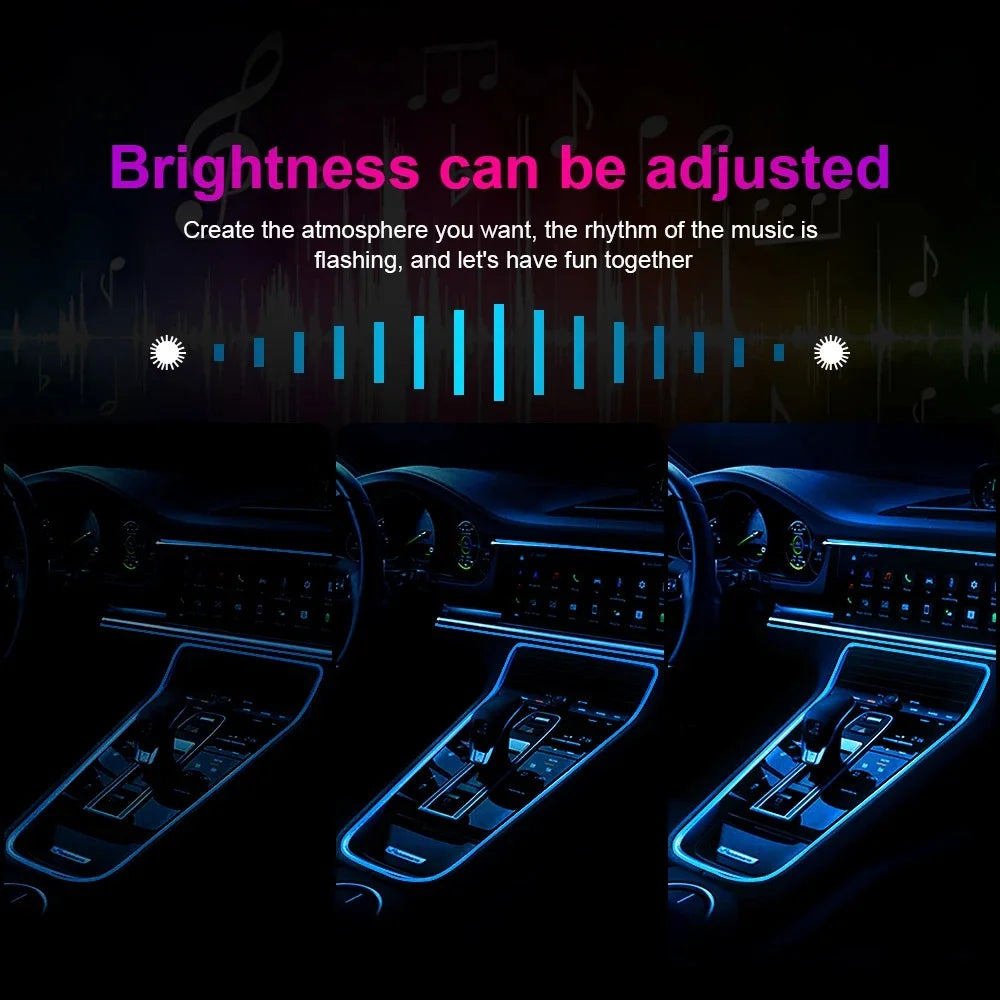 Car LED Flexible Strip Cool Light Fit For Toyota 4Runner 202