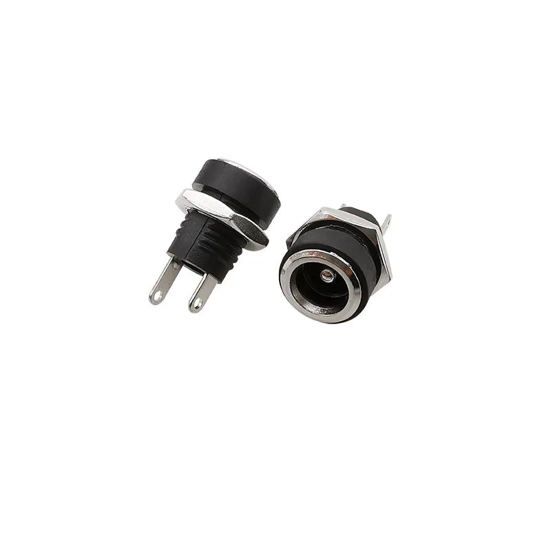 10Pcs DC-022B 5.5x2.1mm DC Power Jack Female Adapter 5.5mm x