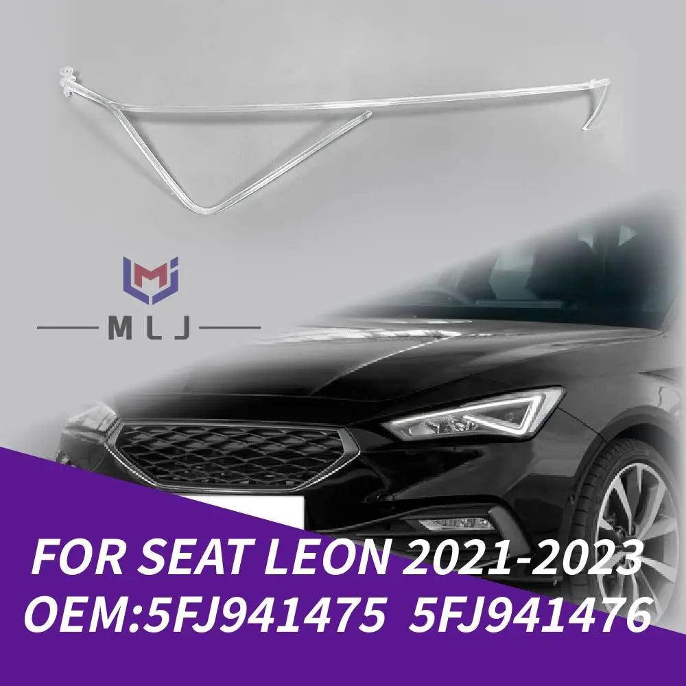 Angel Eye Headlight Light Guide Tube & Strip DRL Daytime Running Light Bar Replacement Parts For SEAT LEON