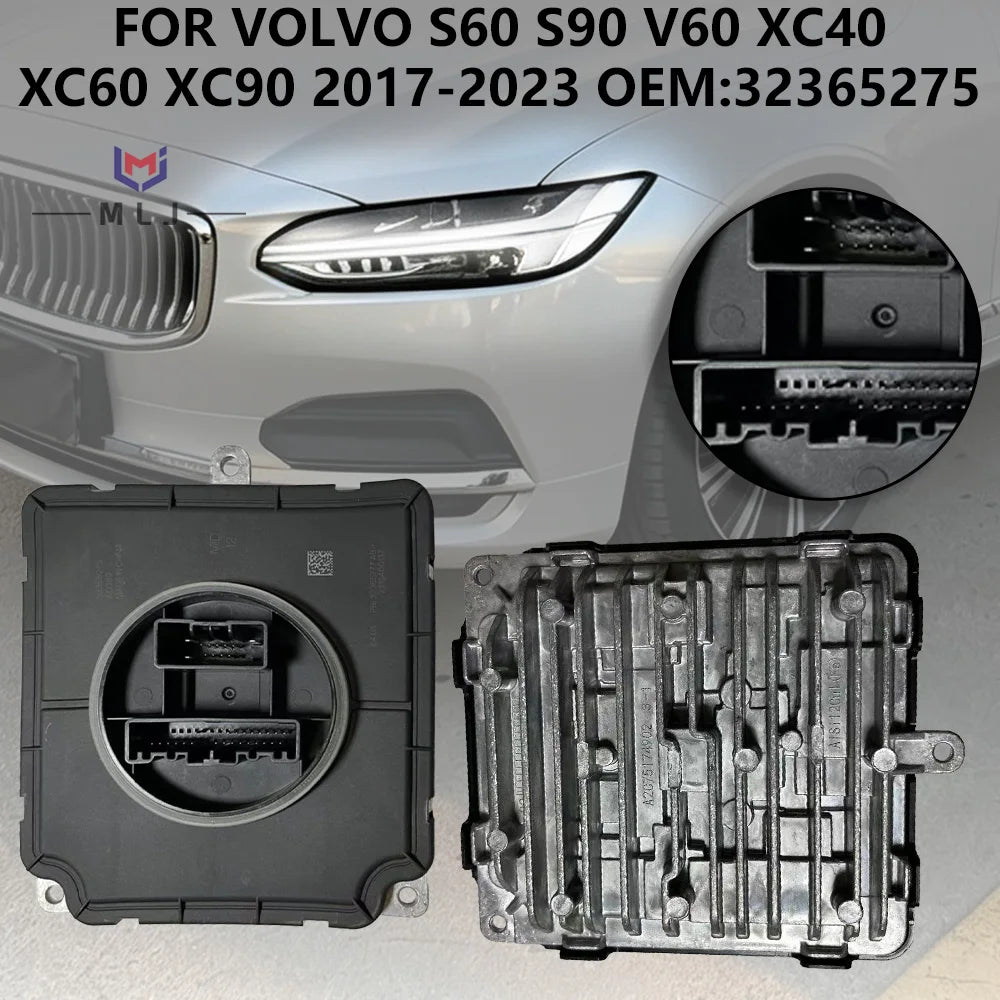 Headlight Driver Module OE 32365275 For Volvo S60 S90 V60 XC40 XC60 XC90 2017-2023 for Volvo XC40 XC90 XC60