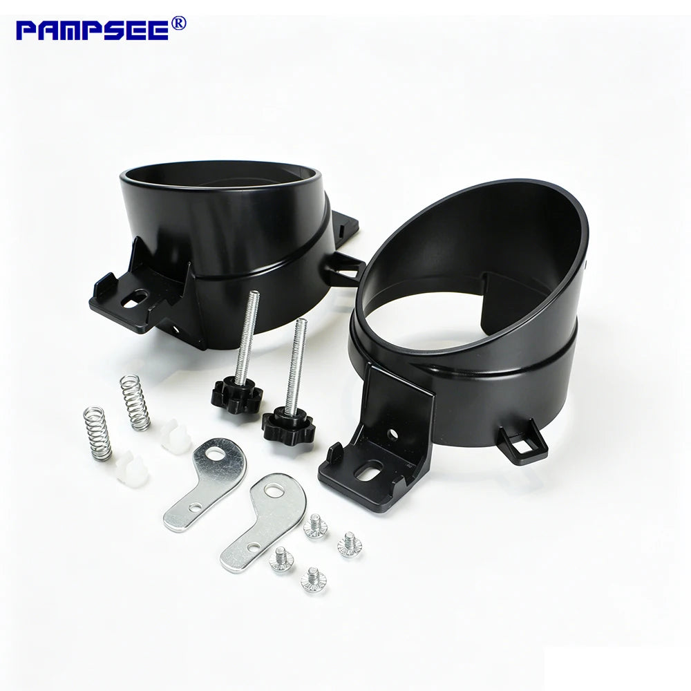 2PCS 3.0 Inch Fog Light Bracket DIY Modified Projector Lens 