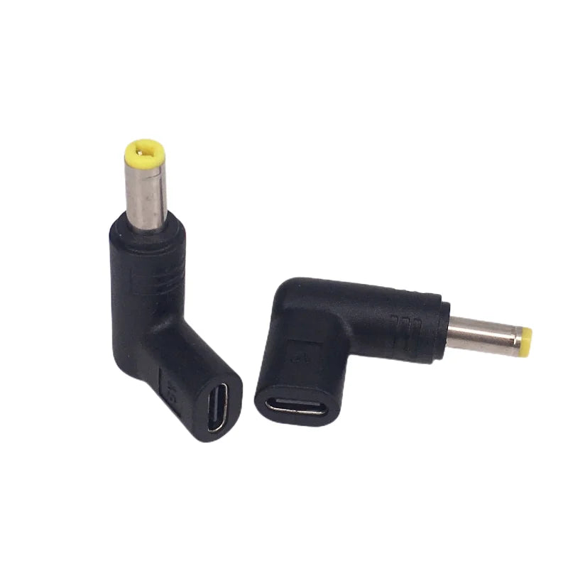 USB C PD to DC Power Connector Universal 5V 9V 12V 15V 19V T