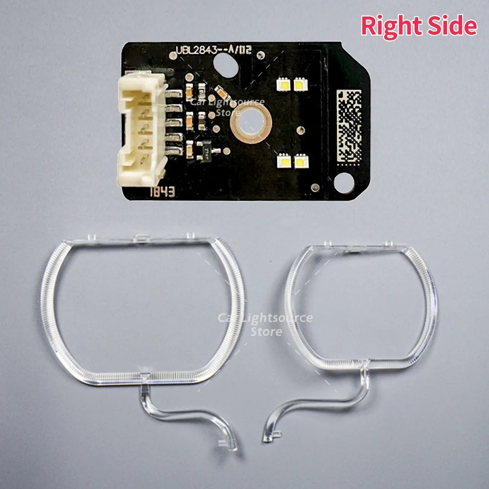 DRL board DRL Light guide plate Headlight Daytime Running Light Guide Tube Strip Angel Eyes for BMW G30 G31