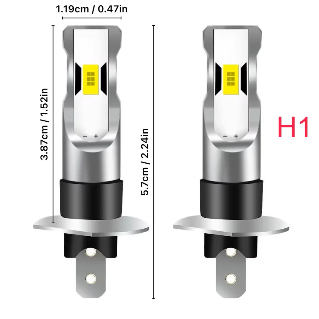 New 20000LM H7 LED Car Headlight Kit Mini Bulb 100W H1 H3 H4