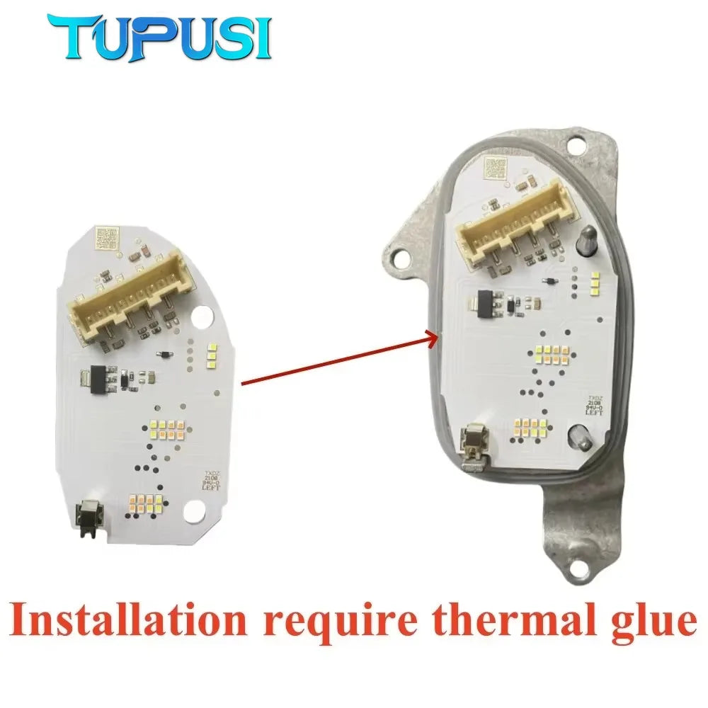 LED Headlight DRL Turn Signal Modules OEM B104613-B 90145443 R B104612-B 90145442 L for Audi A1 S1 2019 2020