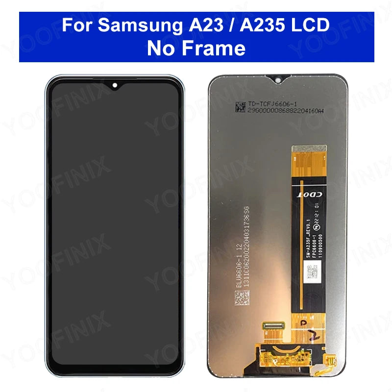 For Samsung Galaxy A23 LCD SM-A235F Display SM-A235M Touch Screen For SM-A235F/DS SM-A235F/DSN A235F LCD Replacement Parts