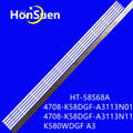 LED Backlight Strip for PHILCO PTV 58G10 PTV58G10 K580WDGF A3 4708-K58DGF-A3113N11 Ptv58g10ag11sk