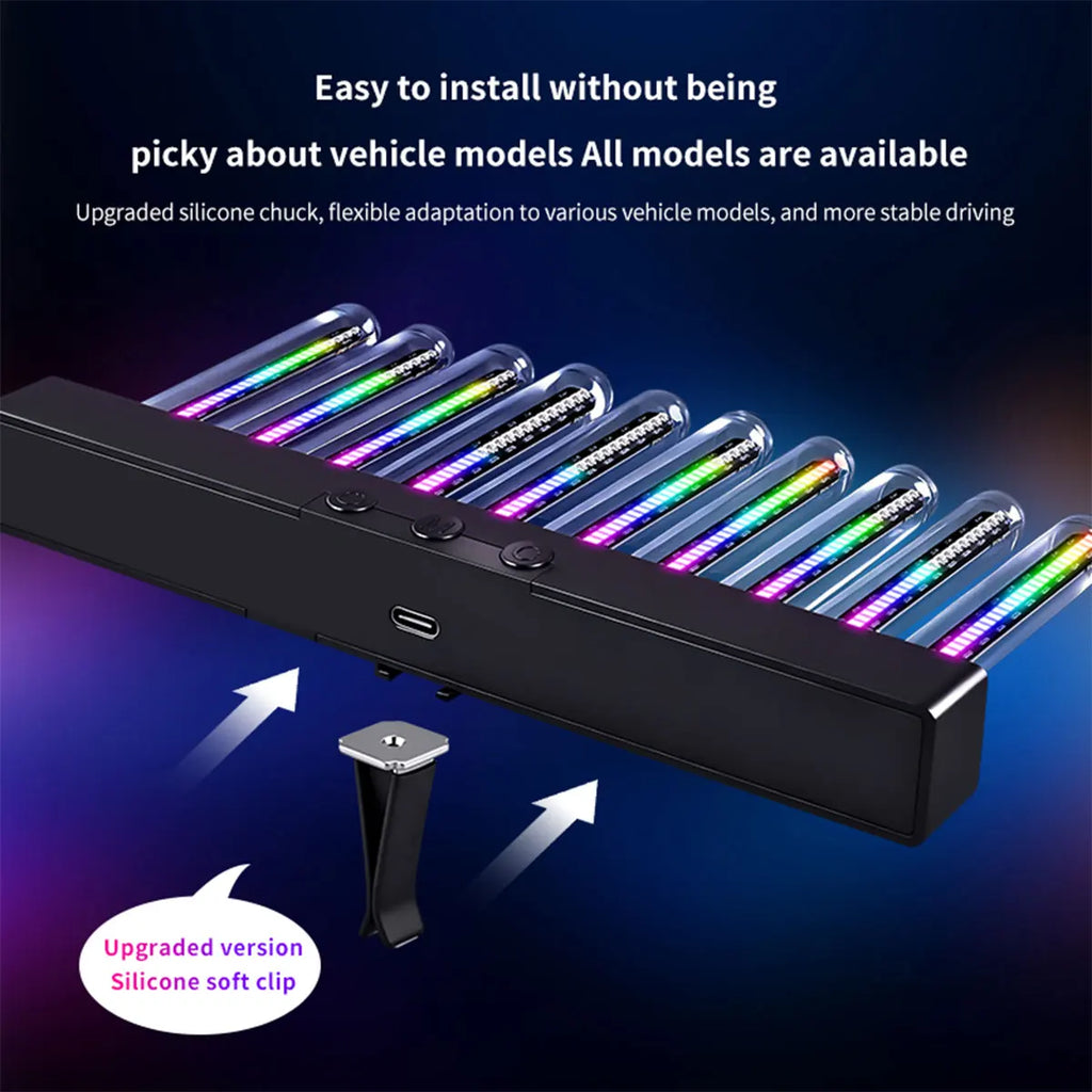 Sound Control Pickup Light Dynamic Gradient RGB Ambient Ligh