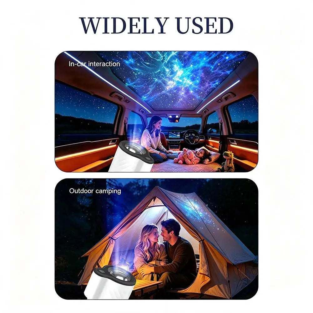 USB Galaxy Starry Sky Projector Light HD Focus Night Light R