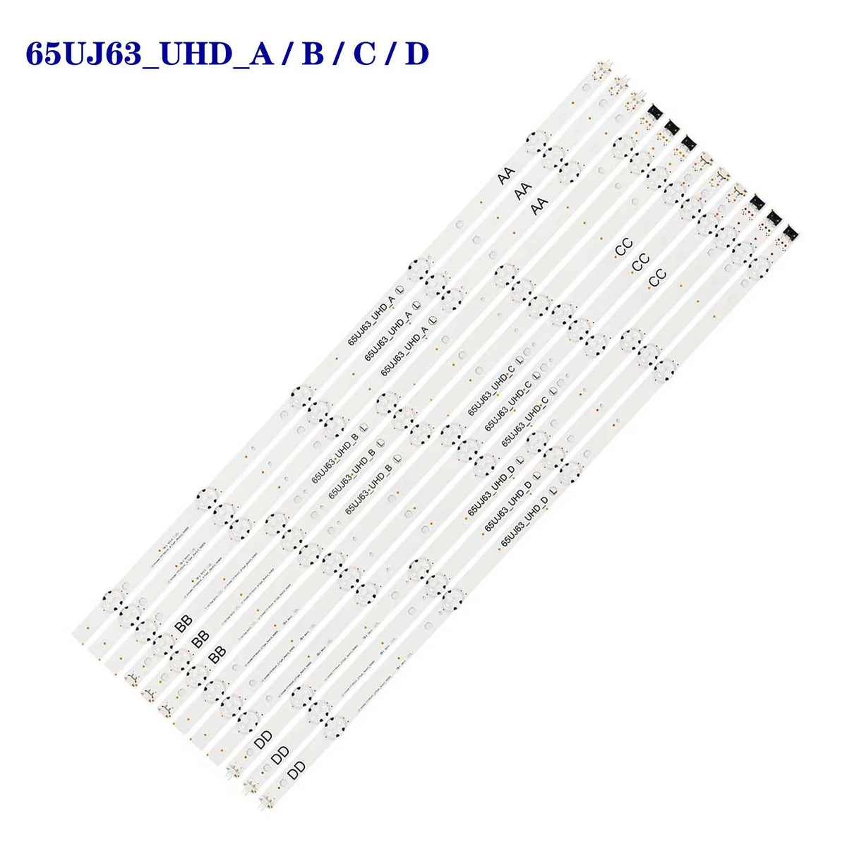 LED Backlight Strip for 65UJ6320 65UJ634T 65UJ6309 65UJ632T 65UJ633T 65UJ6307 EAV63673007 AGF78818401