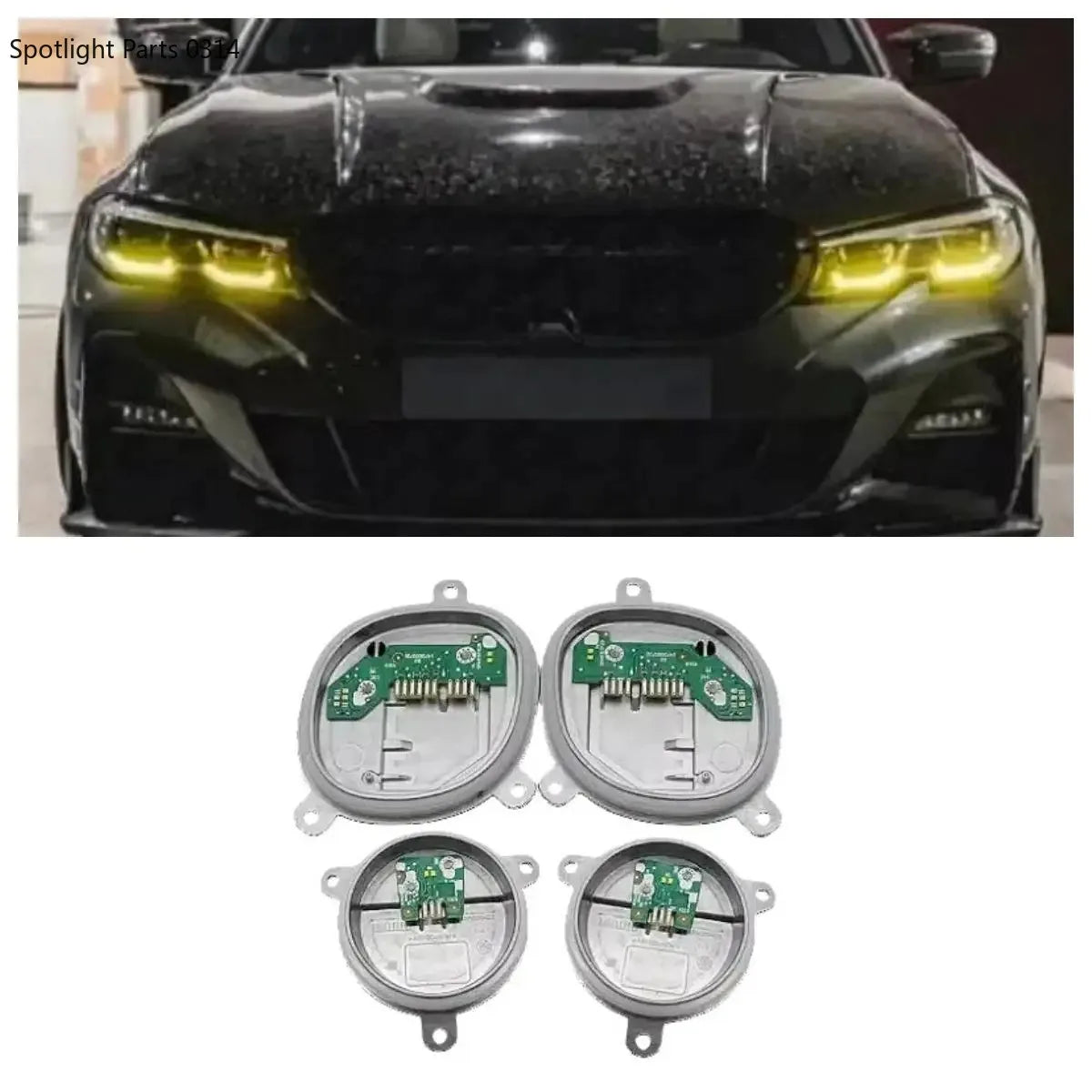 Angel Eye Daytime Running Light Module PCB Board Chip For 2020-2022 BMW 3 Series G20 G21 G28 320i 330i LED
