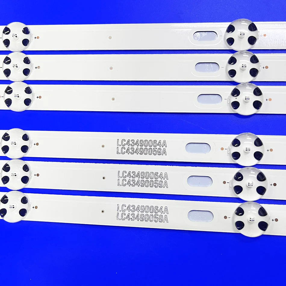 LED Backlight Strip for 43LJ5500-UA 43UJ651V 43UJ6307 43UJ670V 43UJ6350 43UJ6500 43UJ6350-UC NC430DUE-ABFX1