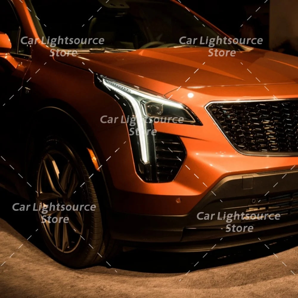 DRL LED Boards Daylight 10000061255-02 For Cadillac XT4 18-23 Full LED Headlight Daytime Running Light Turn