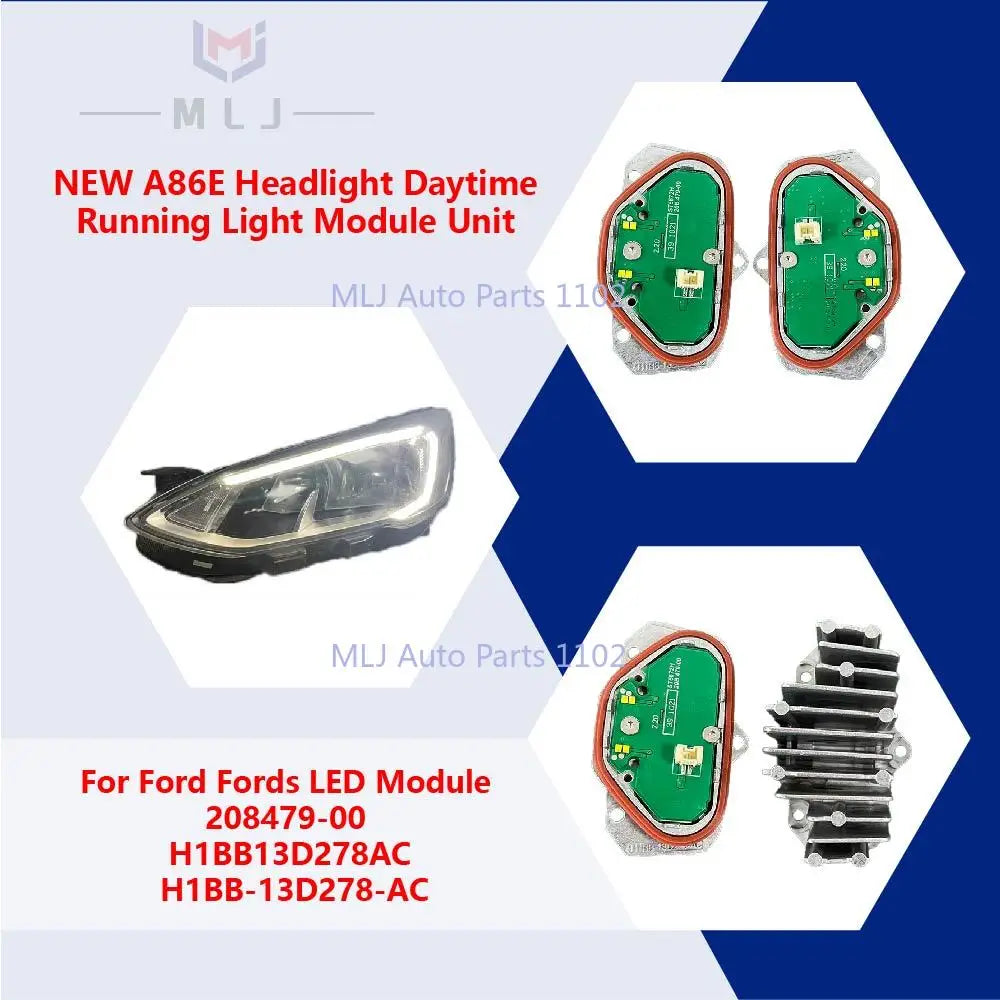 Headlight Daytime Running Light Module Source Driver For Ford Fiesta MK8 MK7 Focus MK4 Transit Custom Puma