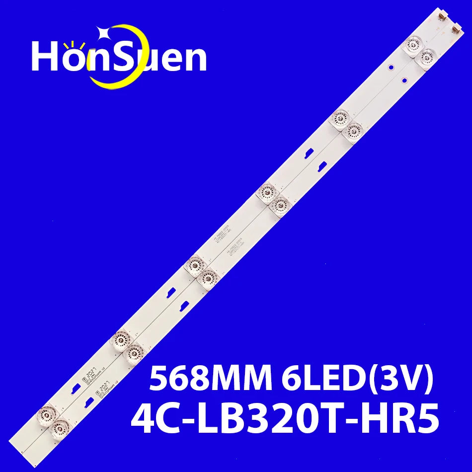 LED Backlight Strip for 32C2 4C-LB320T-HR5 32HR332M06A5 V2 - Replacement TV Backlight Strip