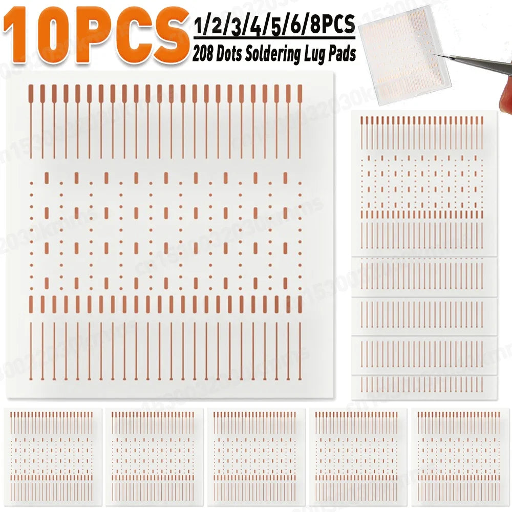 208 Dot Repair Spots Dot-Repairing Soldering Lug Patch Jumpe