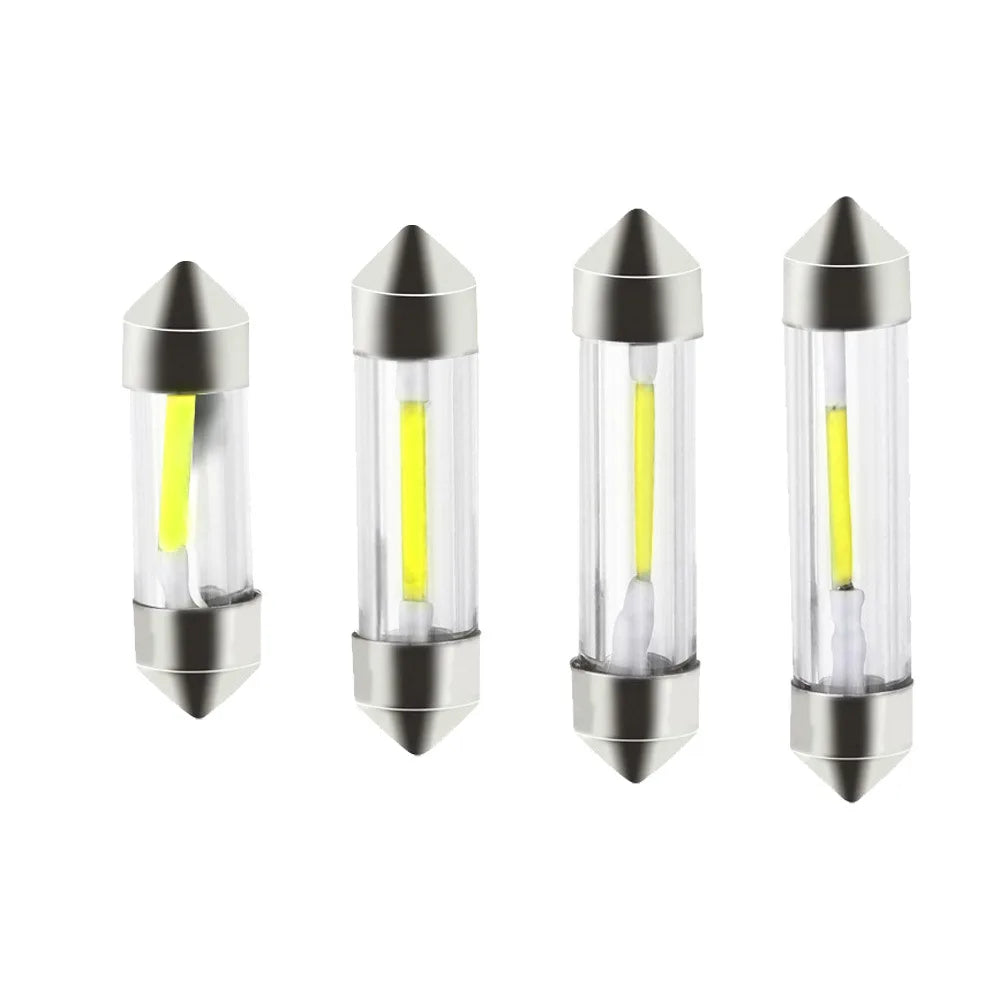 2PCS/4PCS 31 36 39 41mm Sv8.5 C5w C10w Led White Festoon Led