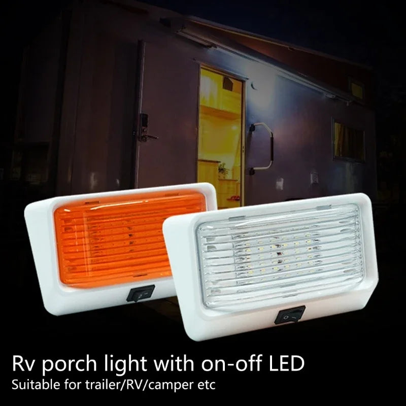1 Set 12V 24 LED Outside RV Motorhome Camper Trailer Interio