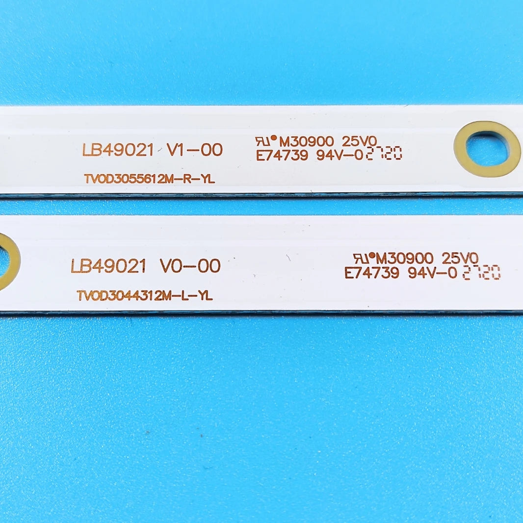 LED Backlight Strip for9 Lamp for 49'TV TPT4906F LB49021 49PUT6101/12 49PUS7503 49pus6412 TPT490U2 49PUT6162