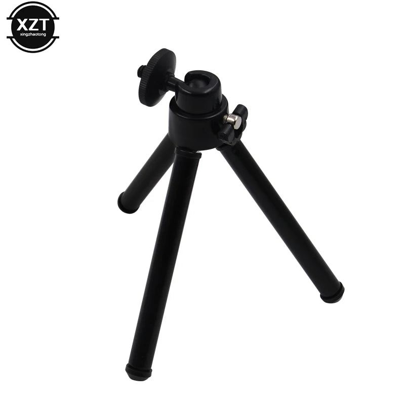 1PC Universal Mini Flexible Tripod 2 Section Stand Holder for Projector Camera Desktop Tripod for Mobile Phone Tripod for Camera
