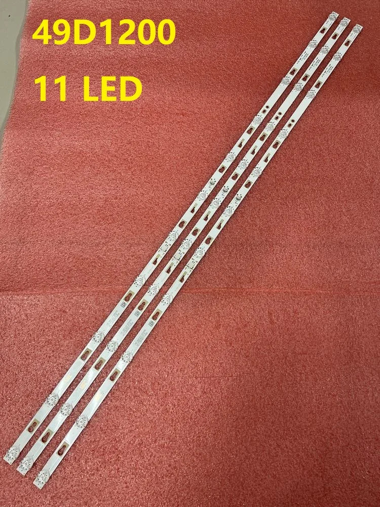 LED Backlight Strip for11LED For Master-G MG4S49 49D1200 Thomson T49FSL6010 HR-78803-02964 LE03RB2R0-DK