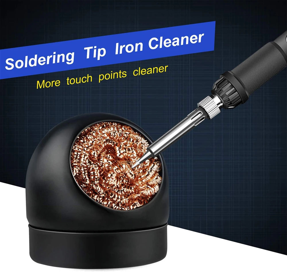 Welding Soldering Iron Tip Cleaner Solder Tip with Cleaning 