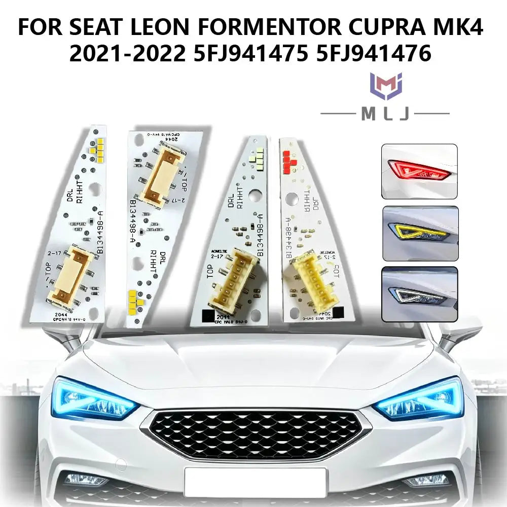 Angel Eyes 5FJ941475 5FJ941476 DRL LED Chip Board Modified Parts For SEAT Leon Tarraco Formentor Cupra