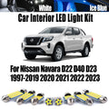 Bulb Kit For Nissan Navara D22 D40 D23 1997- 2020 2021 2022 2023 Car Accessories for Nissan D40 D23 D22