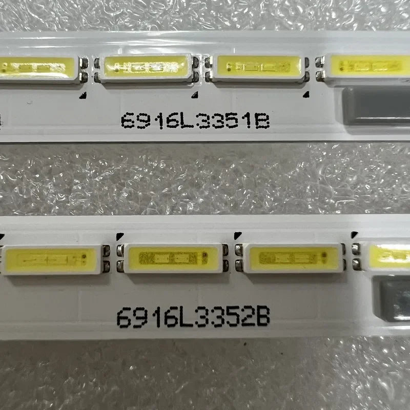 LED Backlight Strip for 66LED(6V) 535mm LED Backlight Strips(2) 66LED For 6916L-3351A 3352A 3351B 3352B 55