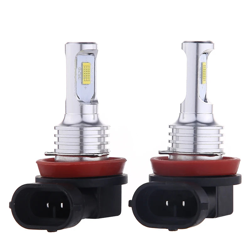 2Pcs H11 H8 H9 LED Car Headlight Bulb Beam Kit 12V 80W High 