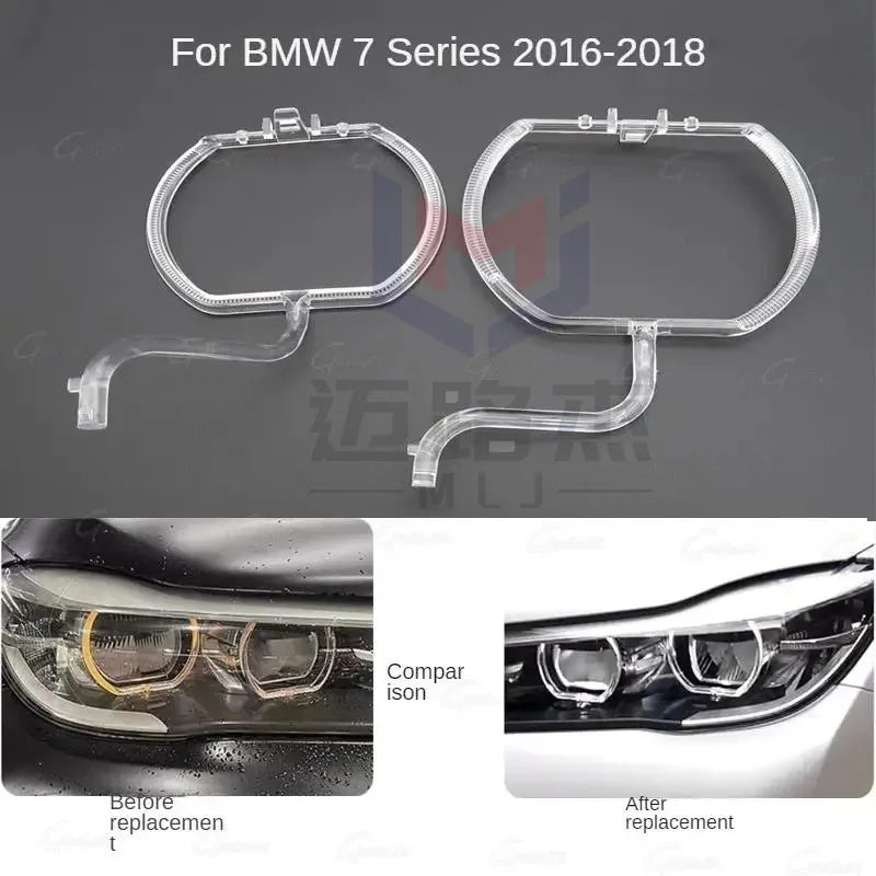 DRL LED Guide Light Bar Tube Daytime Running Light Car Accessories for BMW G12 G11
