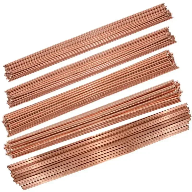 1-3mm Phosphor Coppers Welding Rods Round/Flat Electrode Wel