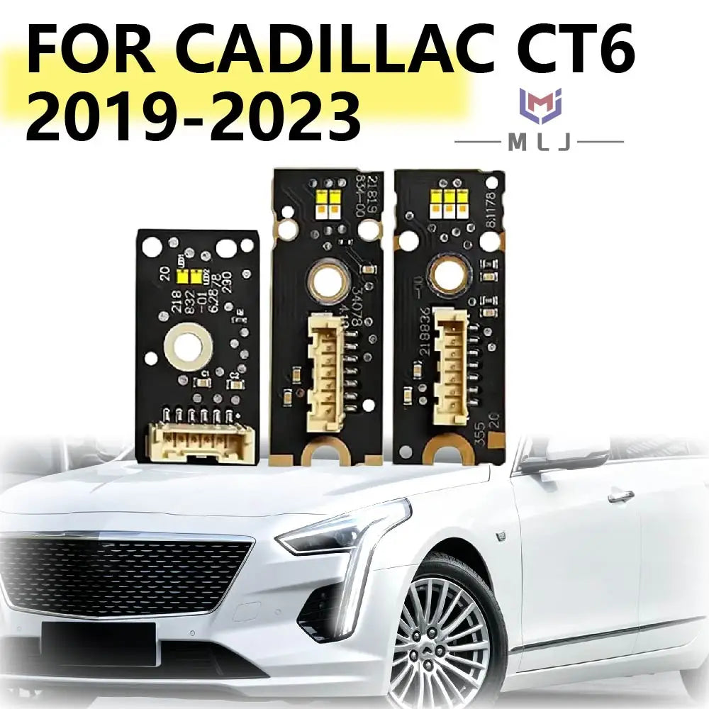 Angel Eyes LED DRL Turn Signal Light Source Chips Board Spare Parts For Cadillac CT6 2019-2023 Headlight