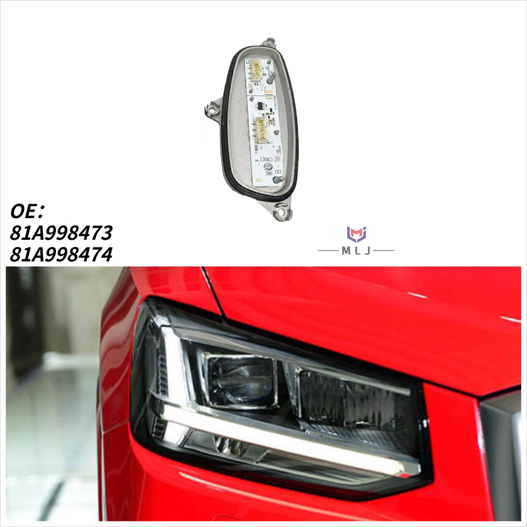 LED Headlight Turn Signal Module DRL Angel Eye Module Unit Car Accessories for Audi Q2 2018-2021
