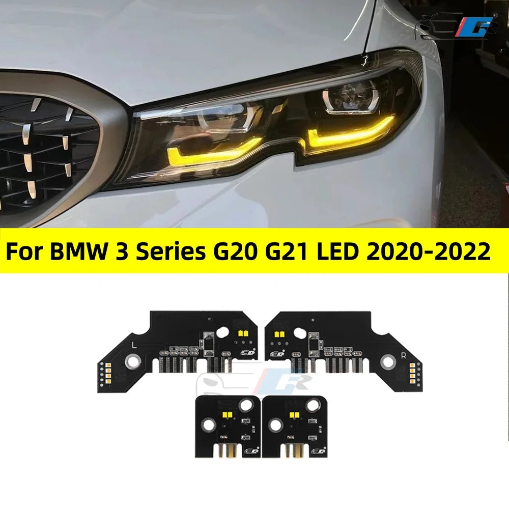 DRL LED Headlight New Condition Angel Eyes Light Daytime Running Atmosphere Light Accessory for BMW G28 G21