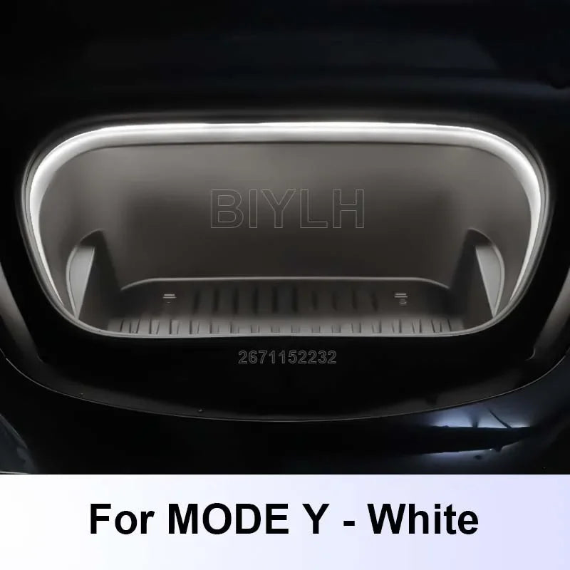 For Tesla Model 3 2021-2023 Front Trunk Ambient Light Model Y Trunk Lamp Car LED Light Flexible waterproof light bar Accessories