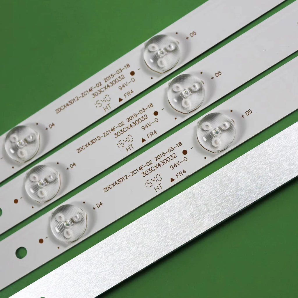 LED Backlight Strip for 43LEM-1038/FTS2C LE-4329 43BF35-T2 43X6543 ST-4340SR 180.DT0-431900-0H - Replacement