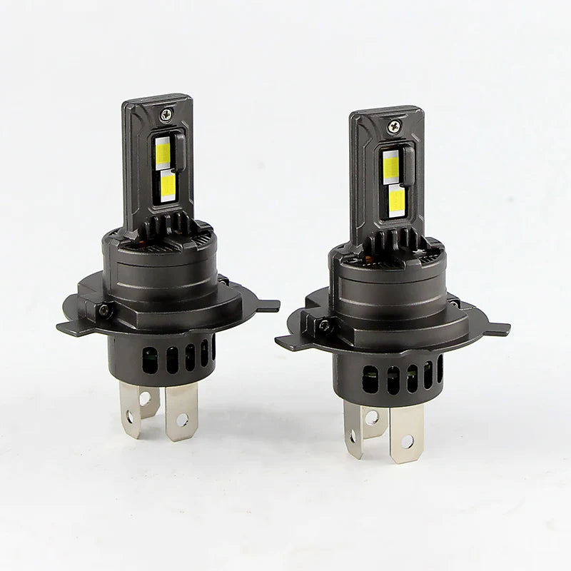 1/2PCS Motorcycle Lamps 70W White 20000LM H4 9003 LED Headli